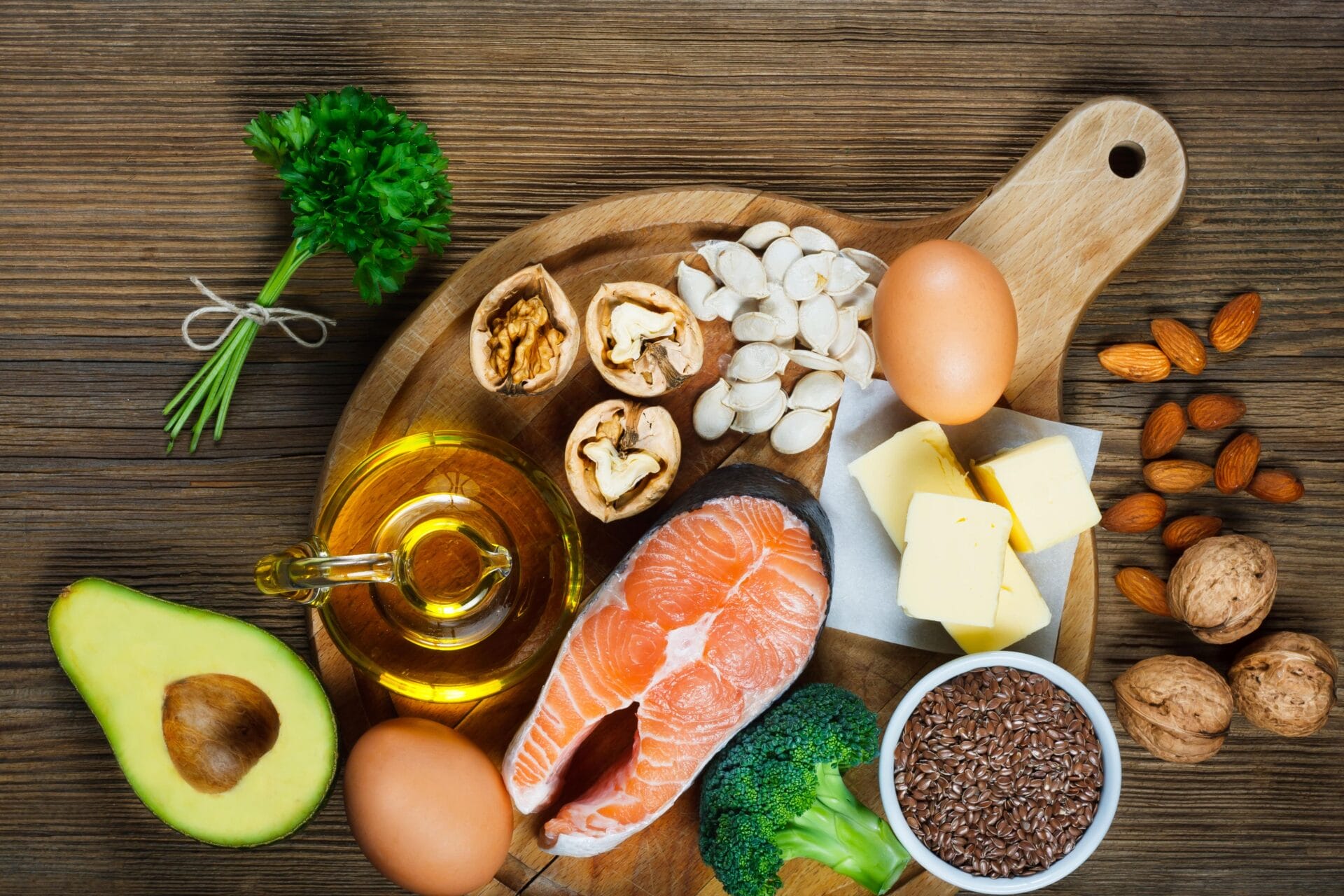 Image showing different sources of Omega 3