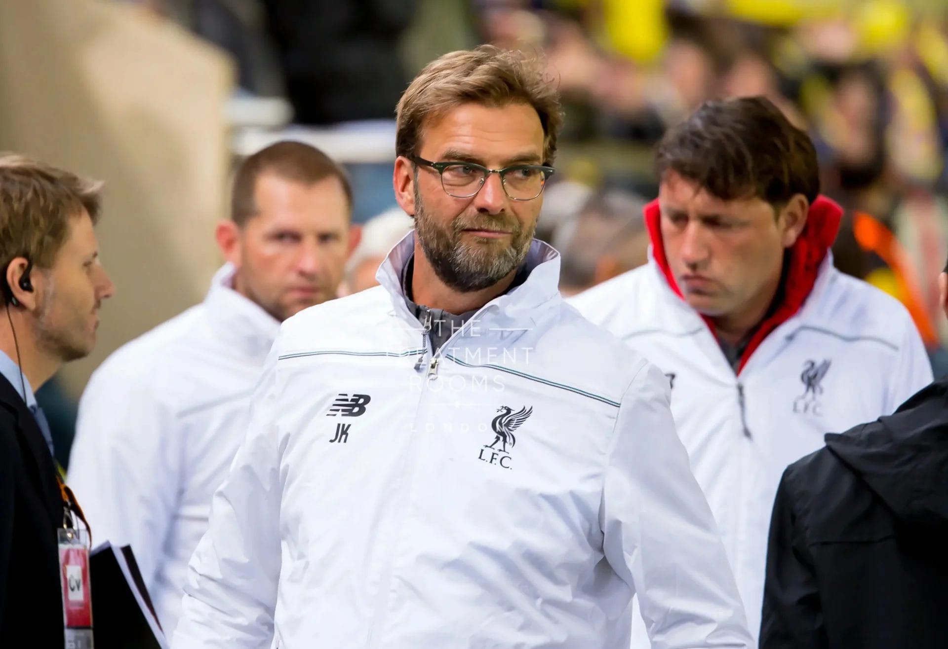 Jurgen Klopp in 2016 with a fuller hairline